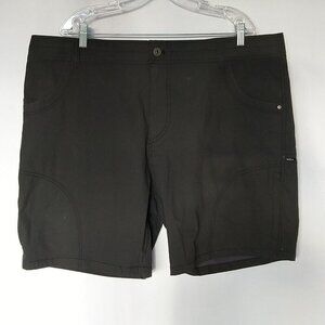 Kuhl Ramblr Hiking Shorts 8 ins Inseam 42 Waist Lightweight UPF 50 Black New NWT